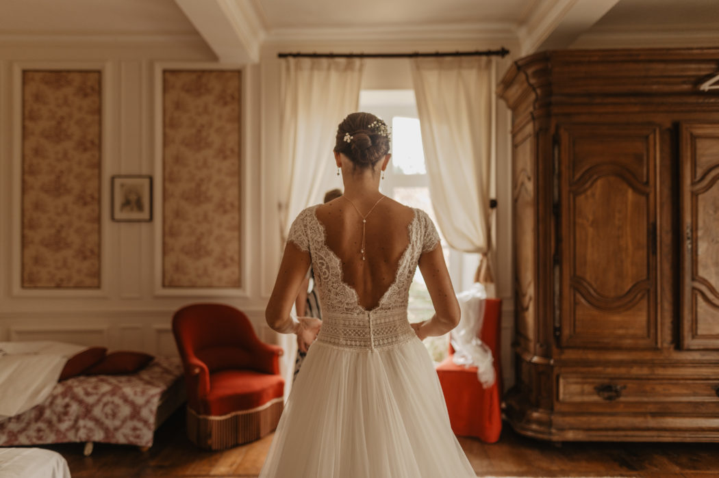 la robe de la mariée LM Laure Mariage wedding planner pays basque