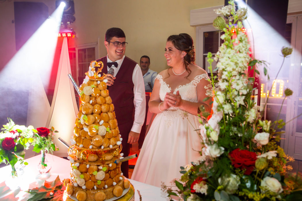 Le gâteau des mariés wedding planner pays basque LM Laure Mariage