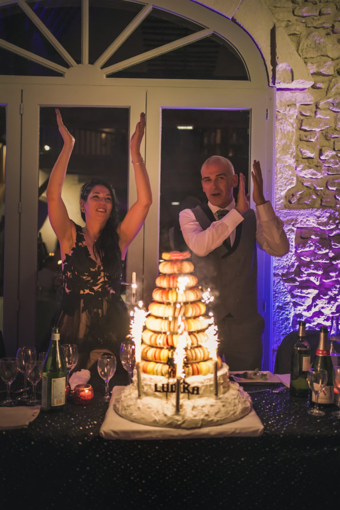 Le gâteau des mariés wedding planner pays basque LM Laure Mariage