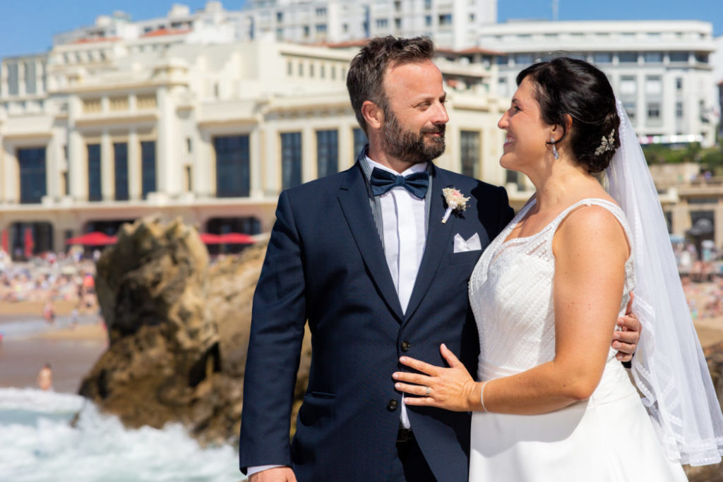 Les mariés LM Laure Mariage wedding planner pays basque